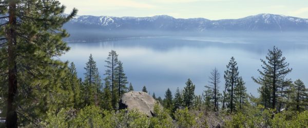 Photo of Lake Tahoe from the Fire Lookout Trail